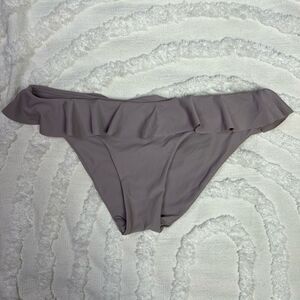 Tori Praver lavender bikini bottom size Large